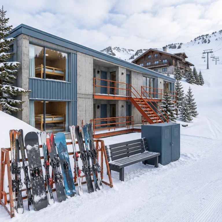 Ski Hostels and Winter Lodges: Slope-Side Beds That Cost a Fraction of the Chalet