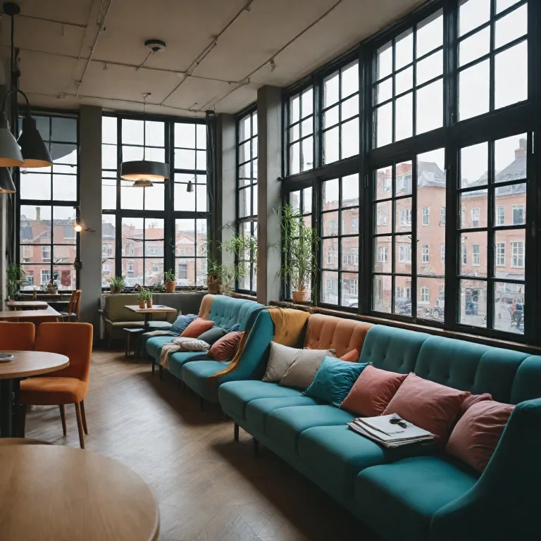 Experience comfort and style at a youth hostel in Copenhagen city centre