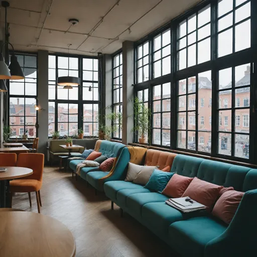 Experience comfort and style at a youth hostel in Copenhagen city centre