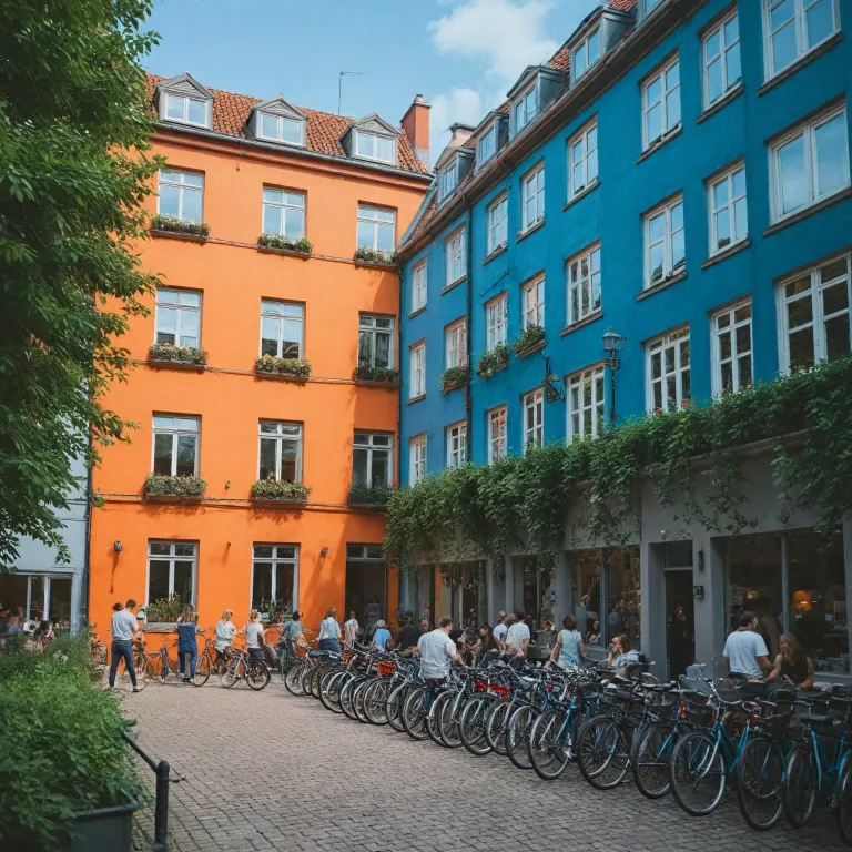 Experience vibrant city living at youth hostel Copenhagen downtown