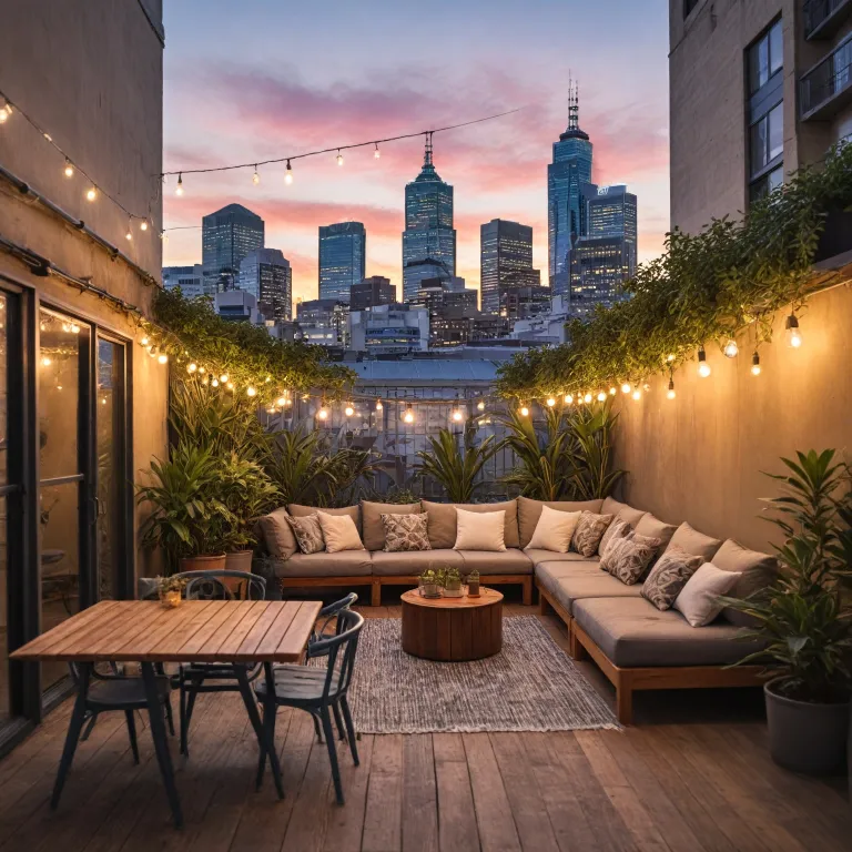 Elevated social scenes in Melbourne hostels with rooftop spaces