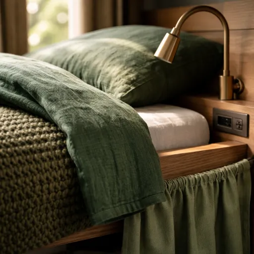 Refined shared comfort in a premium bed dormitory experience